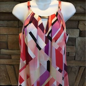 White House Black Market sleeveless blouse